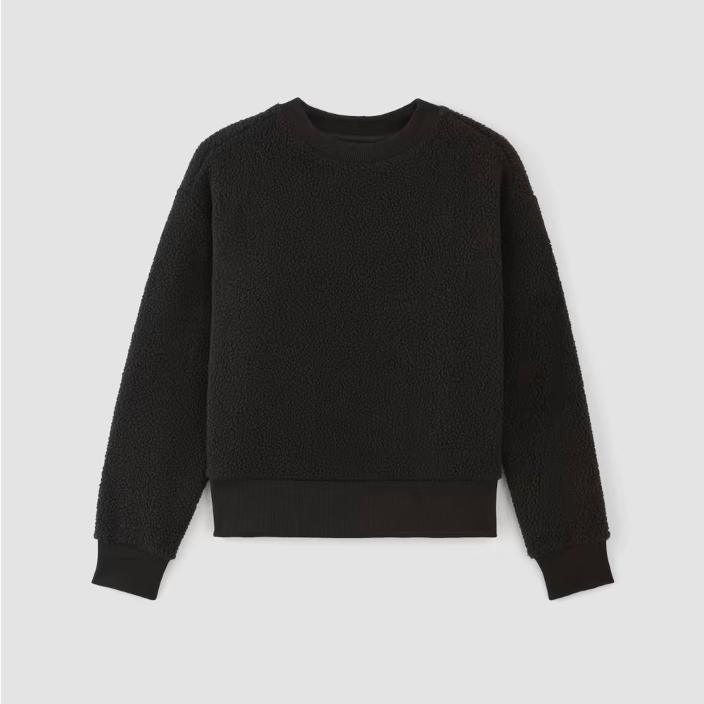 Everlane renew fleece crewneck